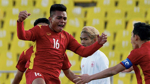 Ghi bàn vào lưới U23 Myanmar, Thanh Minh được tỉnh Thừa Thiên Huế khen thưởng 